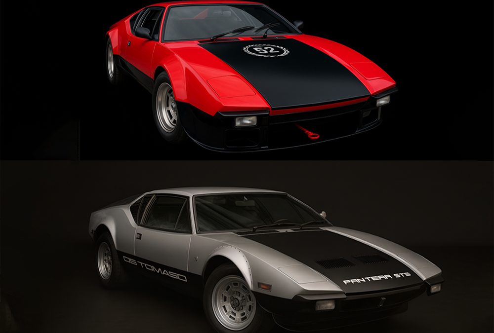 Detomaso Pantera Group4 and DeTomaso Pantera GTS Cars 'n Joy